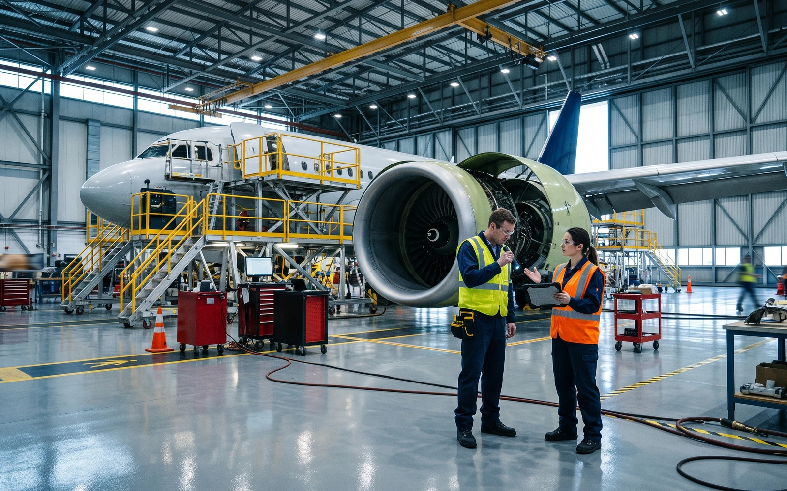 Aircraft Line and Base Maintenance Hangar